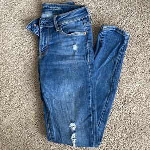 Old Navy Rockstar Destroyed Skinny Jeans